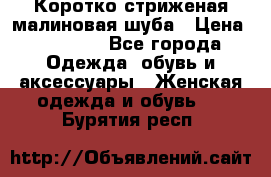 Коротко стриженая малиновая шуба › Цена ­ 10 000 - Все города Одежда, обувь и аксессуары » Женская одежда и обувь   . Бурятия респ.